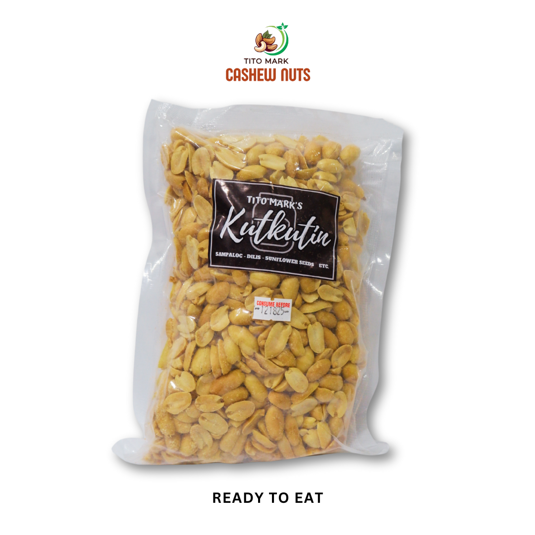 Kutkutin Skinless Peanuts 500g Snack Fiber Protein