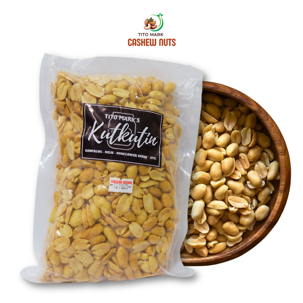 Kutkutin Skinless Peanuts 500g Snack Fiber Protein