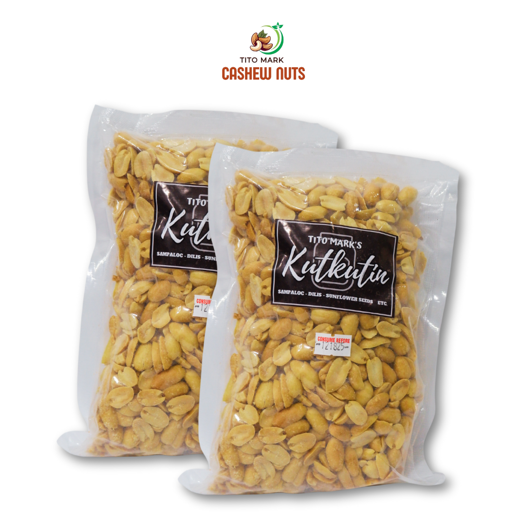 Kutkutin Skinless Peanuts 500g Snack Fiber Protein