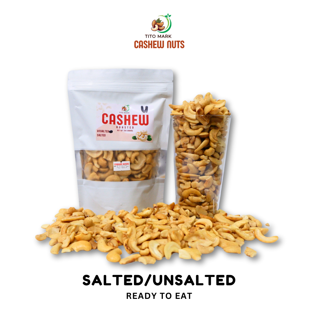 Roasted Cashew Nuts 200g SALTED or UNSALTED