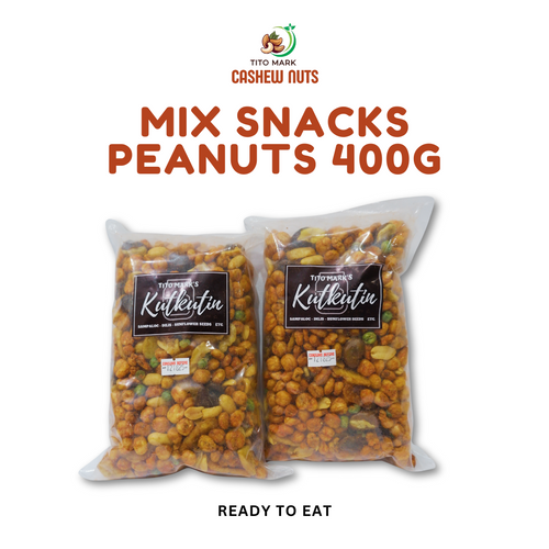 Mix Crispy Snacks Peanuts Cornick Popbeans 400g