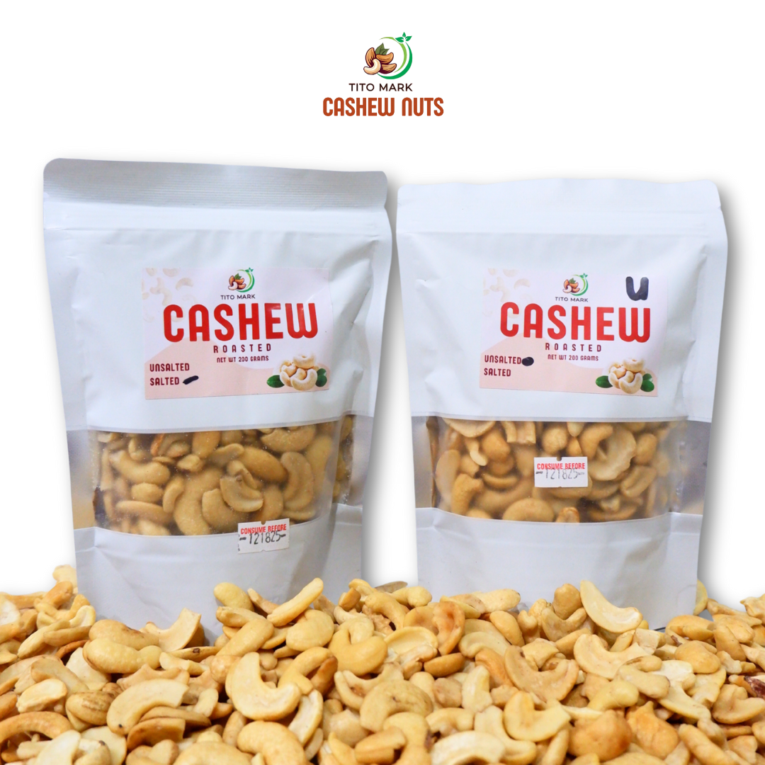 Roasted Cashew Nuts 200g SALTED or UNSALTED